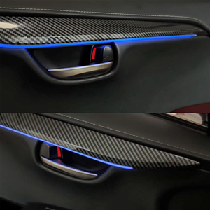 Kit d'éclairage d'ambiance de luxe pour voiture Symphony pour Lexus NX 2015-2021, bande LED intérieure, éclairage à fibre optique acrylique, vente directe usine - Product Image 5