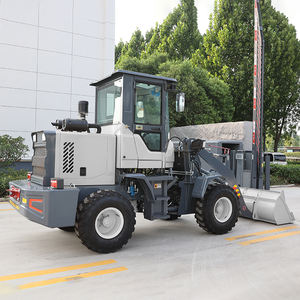 Низкоэмиссионные малогабаритные фронтальные погрузчики для дорожного строительства; 2-тонный дизельный двигатель Huajie с турбонаддувом, высокопроизводительный - Product Image 1