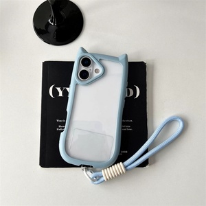 เคสโทรศัพท์กันกระแทกหนาพิเศษ ลายหูแมวน่ารักแบบ 3 มิติ สำหรับ iPhone 17 16e 16 Pro 15 Pro Max - Product Image 5