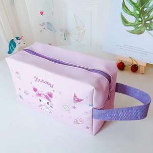 Sac à cosmétiques stéréo portable en cuir de <span class=keywords><strong>dessin</strong></span> <span class=keywords><strong>animé</strong></span> mignon pour voyage d'affaires sac à cosmétiques étanche pour articles de toilette - Product Image 4