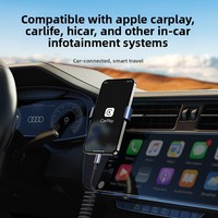 Kabel Pengisi Daya Mobil L506 CarPlay Teleskopik dengan Konektor USB-C/USB-A, Pengisian Cepat 60W, Anyaman Tembaga Berlapis Timah