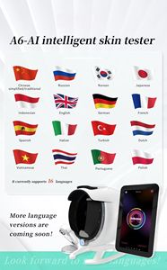 เครื่องวิเคราะห์ผิวหน้า EU/IT สำหรับสปา คลินิกเสริมความงาม ร้านเสริมสวย เครื่องวิเคราะห์สเปกตรัมผิวกาย - Product Image 3