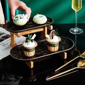 Caja de dulces giratoria creativa de doble capa para el hogar, semillas de nueces de <span class=keywords><strong>Año</strong></span> <span class=keywords><strong>Nuevo</strong></span> Chino - Product Image 4