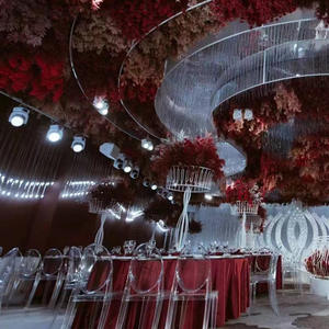 Chaises transparentes à garantie de 5 ans, chaises en cristal, chaises fantômes, chaises de salle à manger sans accoudoirs, chaises <span class=keywords><strong>Victoria</strong></span> Louis - Product Image 5