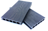 Planche de terrasse composite WPC 3D gaufrée résistante aux fissures, fabriquée en usine