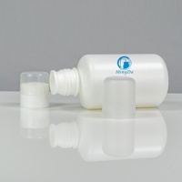 Bouteille en plastique recyclé pour sirop contre la toux, boisson liquide orale, avec couvercle inviolable, pour contenants personnalisés de médicaments