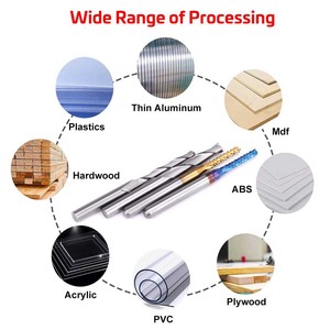 Lingyue 40Pcs End Mills <span class=keywords><strong>CNC</strong></span> <span class=keywords><strong>Router</strong></span> Bits 0.8 ~ 3Mm Shank <span class=keywords><strong>CNC</strong></span> Cutter Phay Khắc <span class=keywords><strong>Bit</strong></span> Thiết Lập 3018 <span class=keywords><strong>CNC</strong></span> <span class=keywords><strong>Router</strong></span> End Mill - Product Image 4