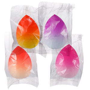 Herramientas de Belleza al por Mayor, Bajo MOQ, Esponja de Maquillaje de Colores Degradados Sin Látex, de Uso Dual Seco y Húmedo, Lavable, Herramienta Cosmética de Maquillaje - Product Image 4