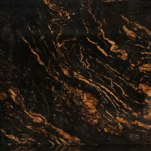 Surface polie de grande dalle d'or titane de conception moderne avec la finition élégante d'or pour l'usage de plancher dans le centre commercial et l'appartement - Product Image 1