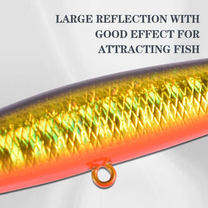 Leurre de pêche flottant AGITEK, leurre crayon 70 mm 85 mm, leurres durs pour l'eau salée, bâton transparent, <span class=keywords><strong>petit</strong></span> popper, zander, saumon, <span class=keywords><strong>brochet</strong></span> - Product Image 4