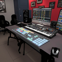 Clavier de raccourcis pour l'édition audio professionnelle pour Cubase & Nuendo pour Mac, clavier sans fil Bluetooth rétroéclairé