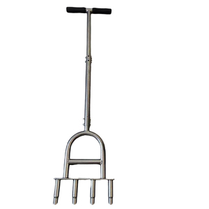 Outil d'aération <span class=keywords><strong>manuel</strong></span> à 4 fourches, majordome de cour, noyau de pelouse, dents creuses. - Product Image 2
