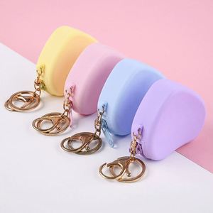 Porte-monnaie en silicone personnalisé avec logo, animaux, petit portefeuille pour la monnaie, porte-clés mignon pour femmes, mini sac à monnaie pour cadeaux promotionnels - Product Image 5