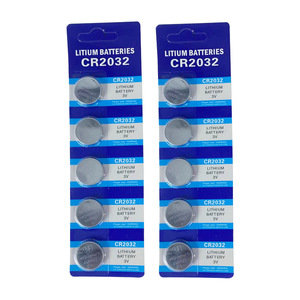 Einzelne Reihe 5 Knopfzellen CR2032 Lithium Taschenlampenbatterie 3V Autoschlüssel - Product Image 5