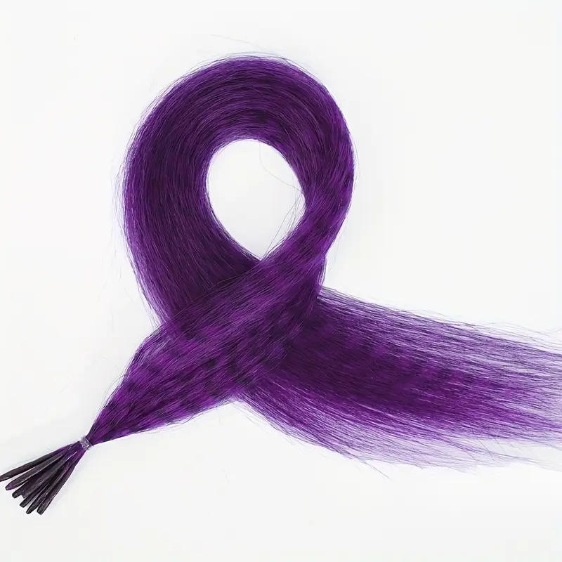 Confezione da 10 bastoncini per capelli viola