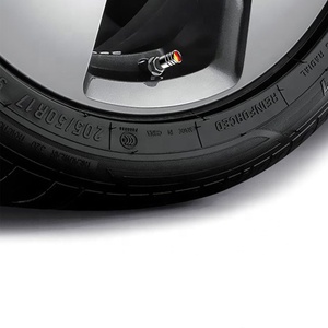 Bouchons de Valve de pneu de voiture en métal chromés couvercles de Valve de tige d'air universels avec Logo personnalisé, joint torique en caoutchouc - Product Image 6