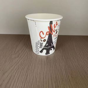 Gobelet en papier mini jetable écologique imprimé de 2,5 oz avec matériau de qualité alimentaire pour la crème glacée, le vin, les collations - Product Image 2