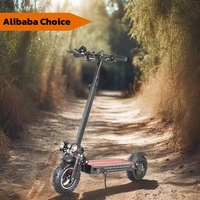 Drop Ship 48V 1200W Cyclomoteur électrique Scooter pour adultes avec moteur sans balais de 11 pouces Longue portée Charge maximale de 200kg Entrepôt de l'UE/Royaume-Uni