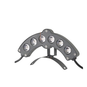 ไฟ LED สองด้าน แบบติดตั้งบนหลังคา ทำจากอลูมิเนียมอัลลอย กันน้ำ สำหรับภายนอกอาคาร เหมาะสำหรับวัดและศาลา เพิ่มความสว่าง - Product Image 1