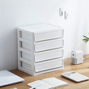 Home storage & organization multi-function plastic desktop drawer type storage box