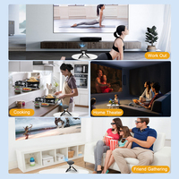 Projecteur DLP P11 à succès avec batterie 5000 mAh, 200 ANSI Lumens, Android 14, mise au point manuelle, 2 Go 16 Go, FHD 1080P, 4K, écran vidéo 200 pouces