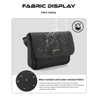Sac bandoulière unisexe Tigernu, nouveau design, tendance, imperméable, antivol, 3L, pour le cyclisme en plein air, en nylon