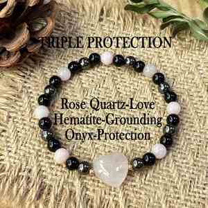 Bracelet en pierre naturelle avec perles de verre colorées pour la clarté mentale, faible MOQ, bienvenue aux grossistes, conception personnalisée - Product Image 2