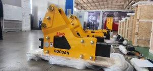 For <b>Hydraulic</b> Breaker SB 45 Side Type with Engine & <b>Motor</b> for Backhoe Loaders and Mini Excavators 7-14 Tons 1 Year Warranty - Product Image 4