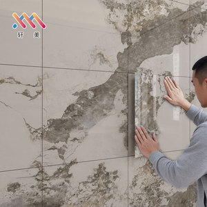 Piastrelle Adesive Impermeabili e Oleorepellenti Effetto Marmo, Facili <span class=keywords><strong>da</strong></span> Installare, <span class=keywords><strong>Carta</strong></span> <span class=keywords><strong>da</strong></span> <span class=keywords><strong>Parati</strong></span> per Decorazione d'Interni - Product Image 1