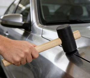 Marteau en caoutchouc inversé de style français, marteau Gummi, pour la pose de revêtements de sol domestiques, la décoration et la production artisanale, pour l'installation de clous - Product Image 2