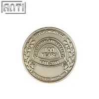 2021, сувенир на заказ, круглая Монета высокого качества с серебряной упаковкой