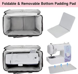 Free sample Large Capacity Universal Portable <b>Sewing</b> <b>Machine</b> Carrying Bag with Double Layers for <b>Sewing</b> Storage - Product Image 6