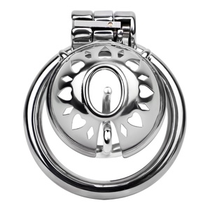 Nuevo Diseño Jaula de Castidad de Acero Inoxidable Dispositivo de Castidad Masculino Anillo para Pene Jaula para Pene Juguetes Sexuales para Adultos - Product Image 2