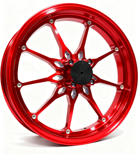 CNC Engraved Aluminum <b>Wheels</b> for Honda Giorno - 122.5J/122.15J Lightweight Custom Carved Rims Tropical Climate Resistant - Product Image 1