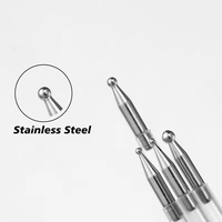 Professionnel 4-en-1 Nail Art Dotting Pen DIY Nail Point Pen avec plusieurs tailles pour outils de peinture à ongles Rhinestone Picker