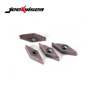 Jeekvisen VBGT1103 04L-F JM115P Insertos de carburo de corte CNC Herramienta HSS de aleación dura para inserto de torneado de torno CNC de acero inoxidable - Product Image 2