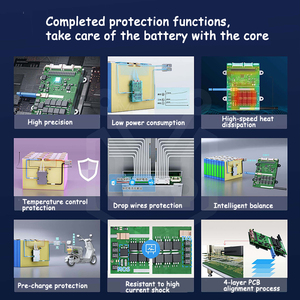 บอร์ดป้องกันแบตเตอรี่ลิเธียม Li-ion Lifepo4 Lto 130A 40A 24V 36V 48V 60V <span class=keywords><strong>7s</strong></span> ถึง16S - Product Image 3