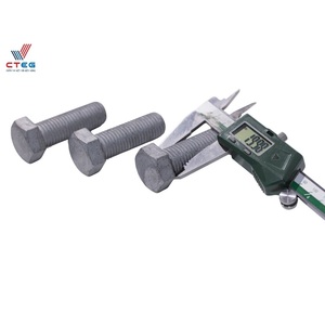 Haute résistance de grade 10.9 galvanisé à chaud structurel boulon hexagonal carbone ou acier inoxydable Vietnam charge lourde résistant - Product Image 2