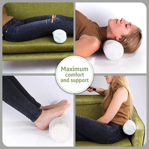 Oreiller de soutien du cou, en mousse à mémoire de forme, <span class=keywords><strong>traversin</strong></span>, soulagement de la douleur du cou, avec oreiller Long confortable - Product Image 4