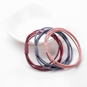 Coleteros de Alta Elasticidad en Colores Variados, Paquete de 10 Piezas, Coleteros de Tela para Uso Diario - Product Image 3