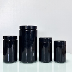 High Quality 15g 30g 60g 120g 250g Proof Uv Violet Glass Jars Airtight Cosmetic Cream Jars - Product Image 2