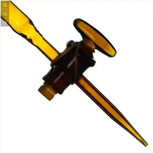 Pasta de vidro do laboratório <span class=keywords><strong>10ml</strong></span> 25ml 50ml 100ml com rolha de ptfe - Product Image 4