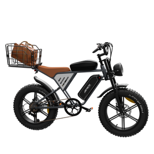 Almacén de EE. UU. 48V 750W Emtb Retro Bicicleta eléctrica híbrida E-Bike Road Dirt E Bike Ebike Mountain Fat Tire Bicicleta eléctrica - Product Image 2