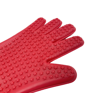 Benhaida - Juego de 2 Guantes de Silicona Extra Largos para <span class=keywords><strong>Horno</strong></span>, Resistentes al Calor, Fáciles de Usar y Duraderos, para Barbacoa - Product Image 5