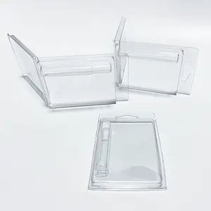 PET Slide Blister Packaging Plastic Clamshell Clear Packaging Box