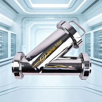 Nouveau boîtier de filtre à cartouche 5-100 µm en acier inoxydable 304/316L pour système de refroidissement liquide de serveur avec garantie de 5 ans