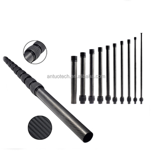 Perche télescopique en fibre de carbone 3K sergé pour nettoyage de vitres, tube en fibre de carbone, tube télescopique en fibre de carbone - Product Image 3