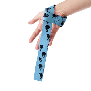 Soporte de Muñeca Ajustable de Neopreno Transpirable y Acolchado para Levantamiento de Pesas, con Logotipo Personalizado al por Mayor, Diseño Anime Berserk, para Hombres, para Peso Muerto - Product Image 6