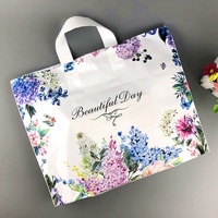 Fabricant de sacs à provisions en plastique PE avec poignée réutilisable et conception de logo personnalisé à des prix abordables