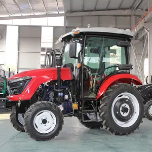 Pahat plough 70hp 80hp Traktor pertanian peralatan konstruksi bekas Traktor